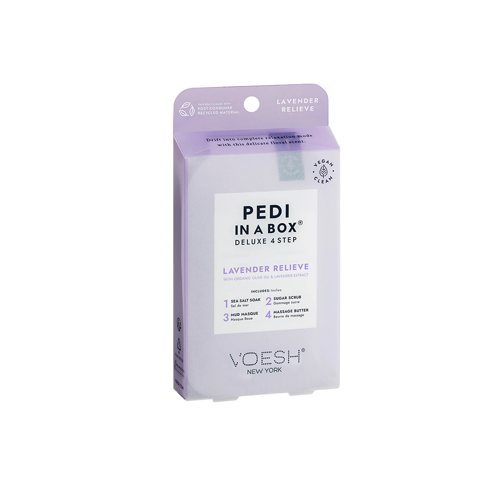 Pedi in a Box - 4 Steps - Lavender Relieve