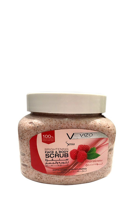 Face & Body Scrub Raspberry 500ml 