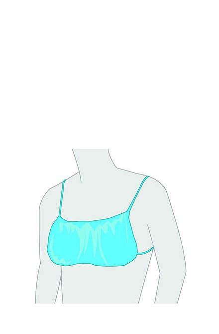 Disposable Bra White 50pcs