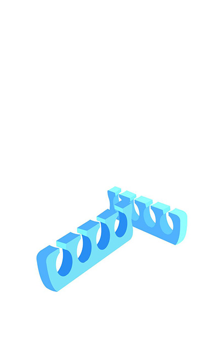 Disposable Toe Separator 6Pairs