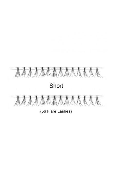 Flare Lashes Short 56ct