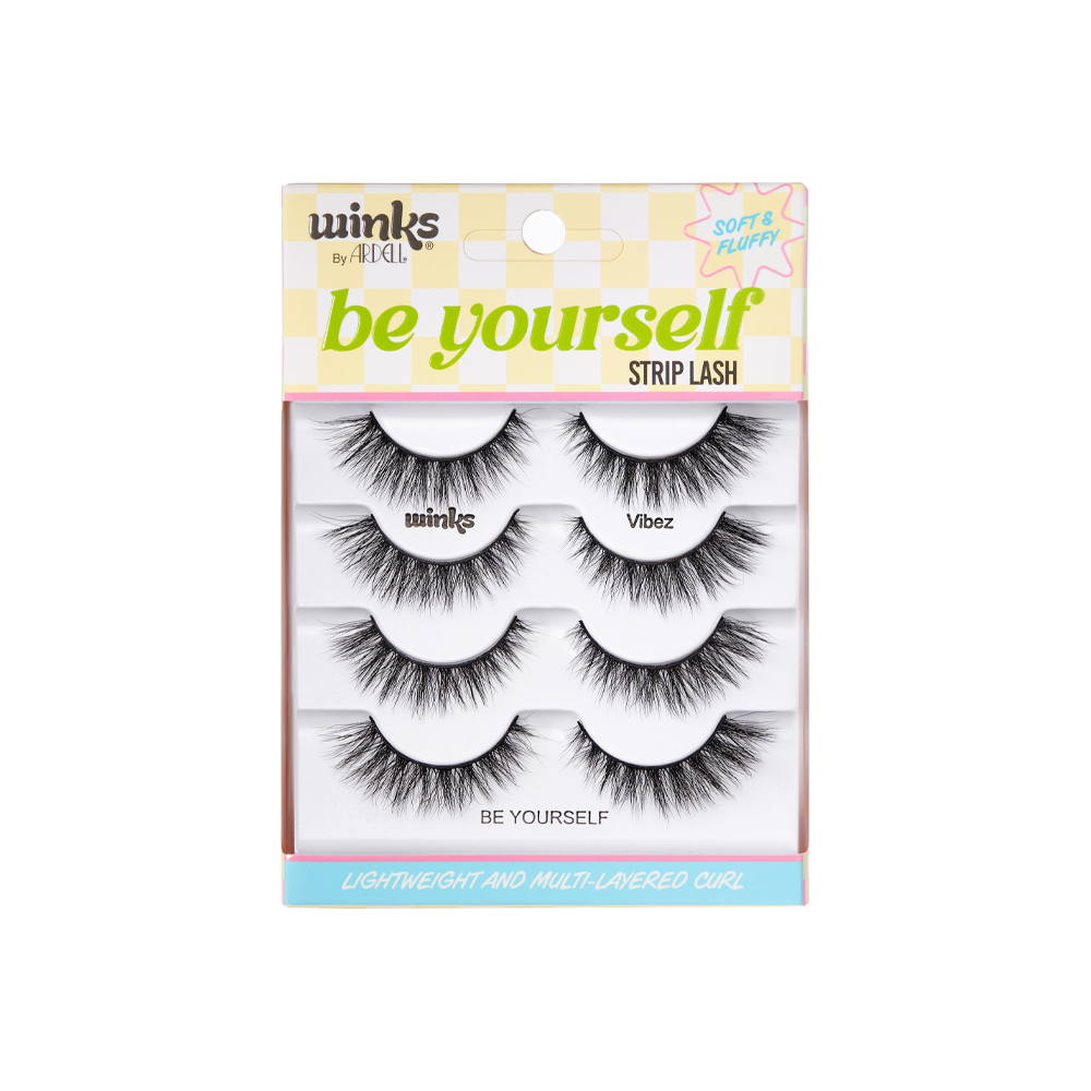 Winks Be Yourself 4pcs Lashes - Vibez