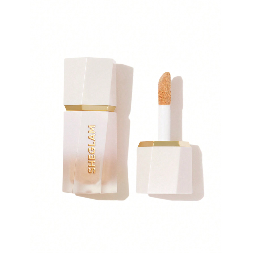 Glow Bloom Liquid Highlighter-Tea Cake Gel Cream Highlighter Shimmer Dewy Finish Long Wear Brightening Non-Caking Waterproof Glow Highlighter Makeup