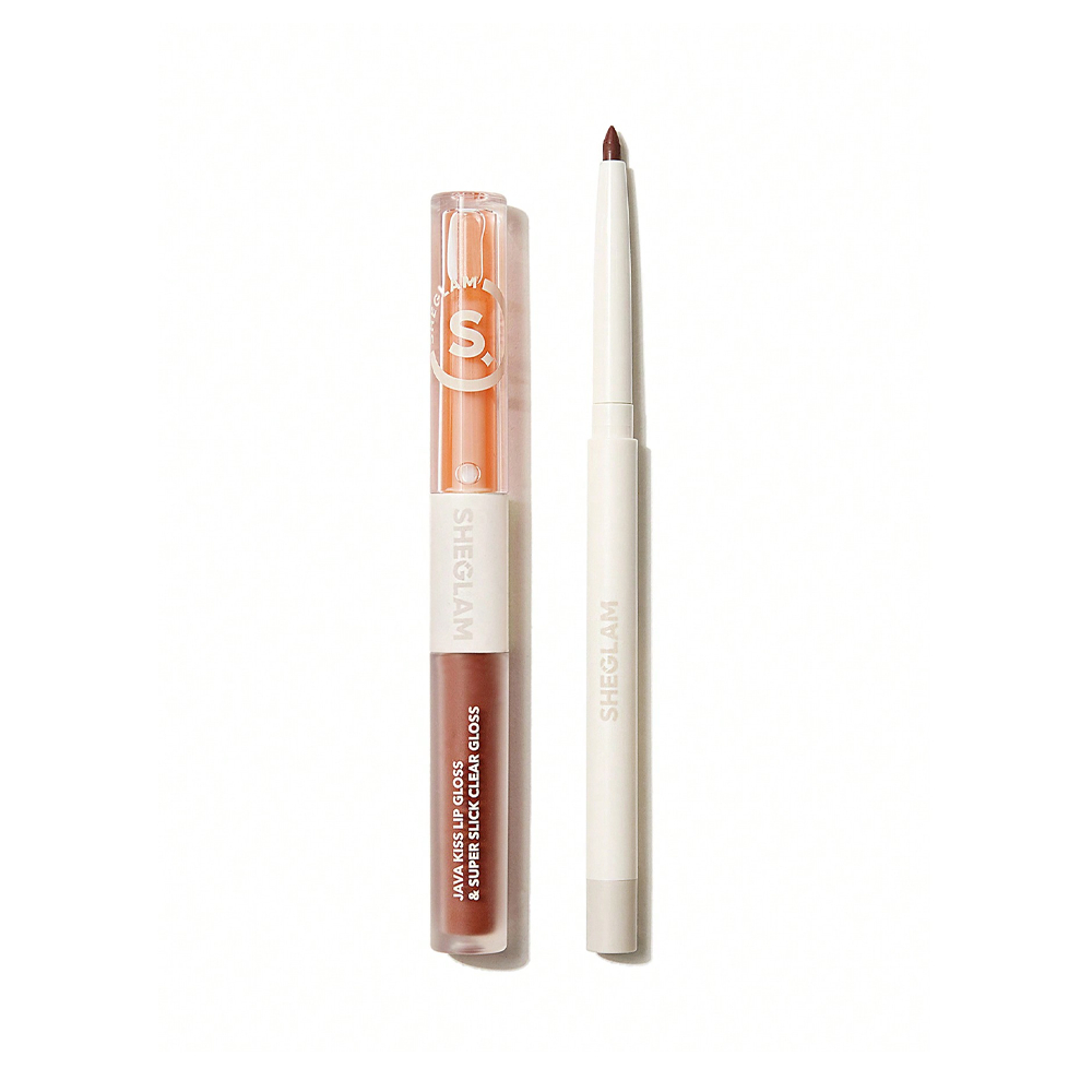 Soft 90's Glam Lip liner and Lip Duo Set-Moody Taupe Lip Set