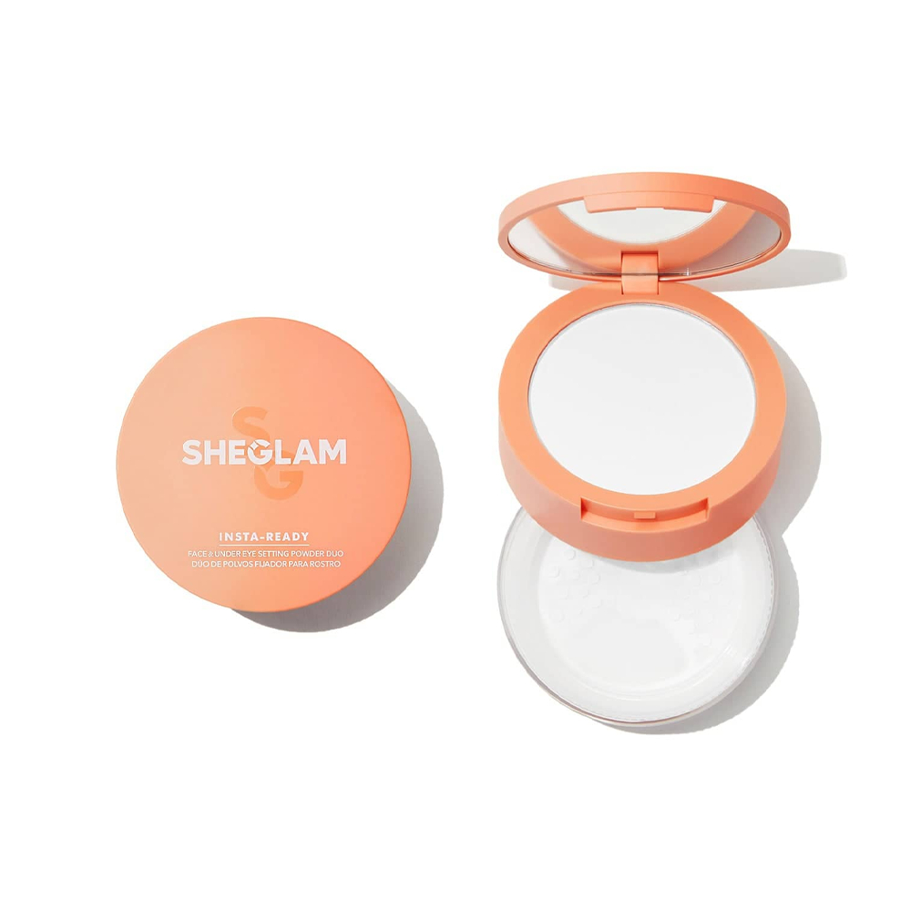 Insta-ready Face & Under Eye Setting Powder Duo-Translucent