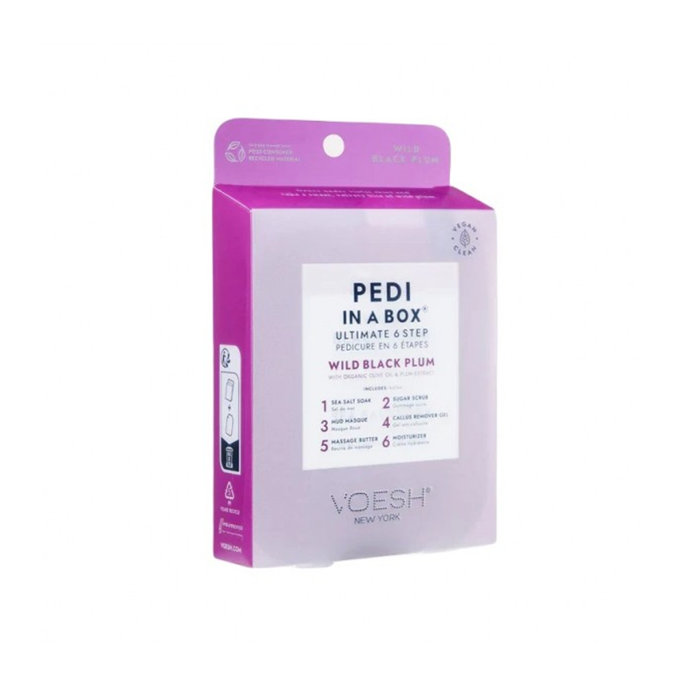 Pedi Ultimate 6 Step - Wild Black Plum
