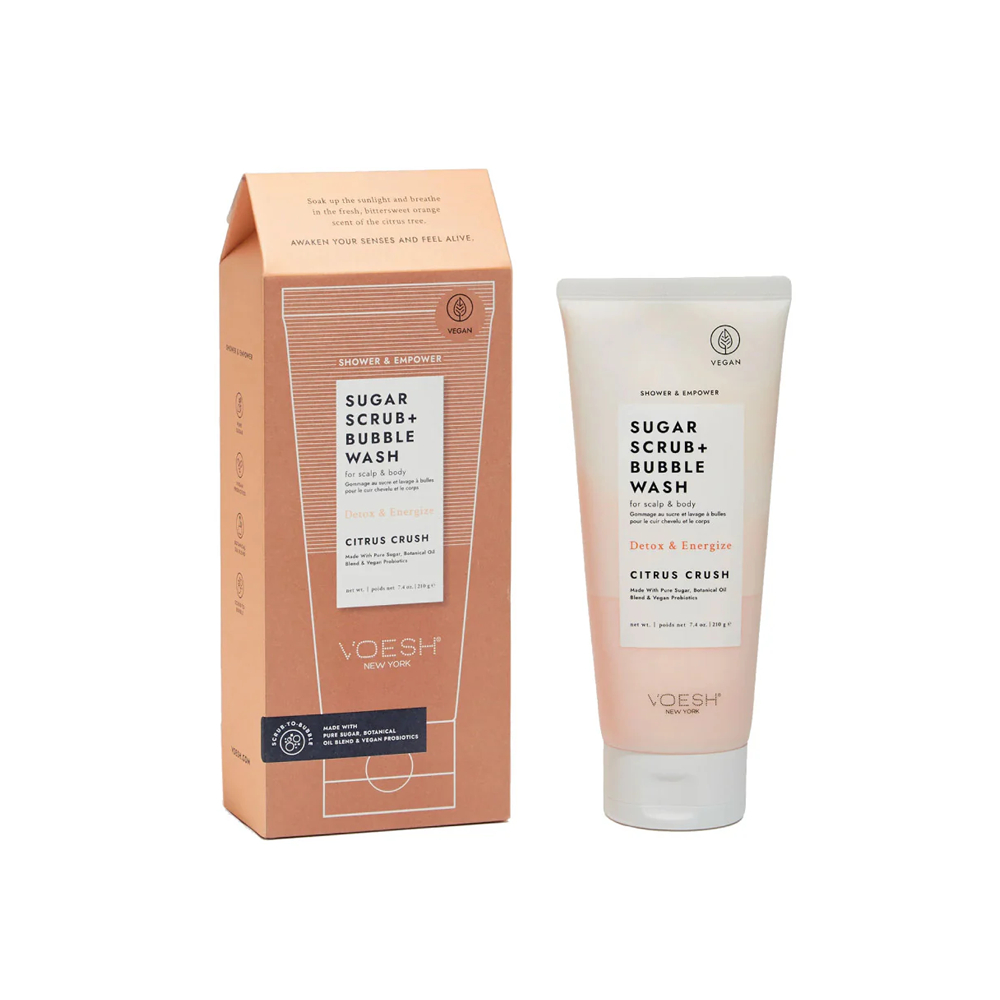 Sugar Scrub+Bubble Wash - Citrus Crush