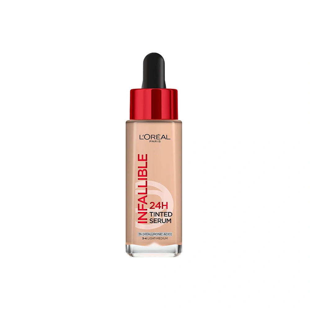 Infallible 24H Tinted Serum Foundation - Light Medium 3-4