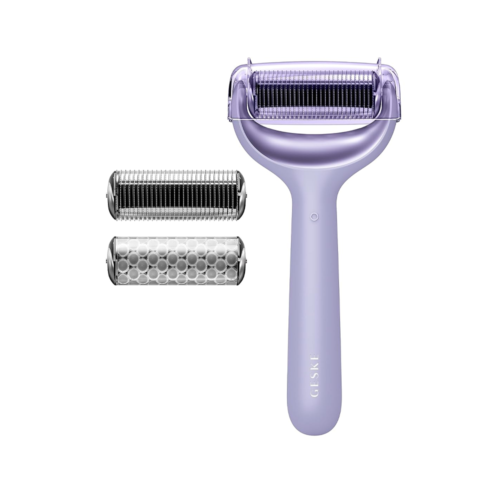 Micro Needle Face & Body Roller 9 In 1 - Purple