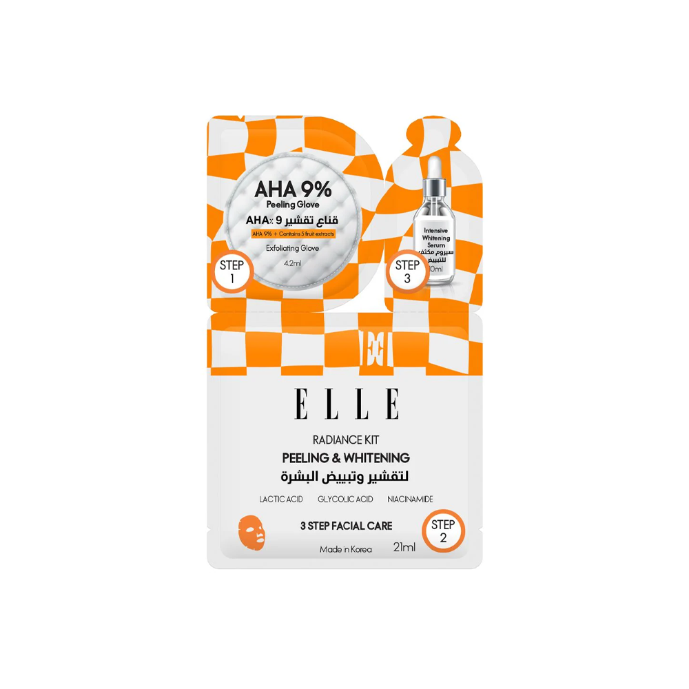 Radiance Kit Peeling and Whitening Mask