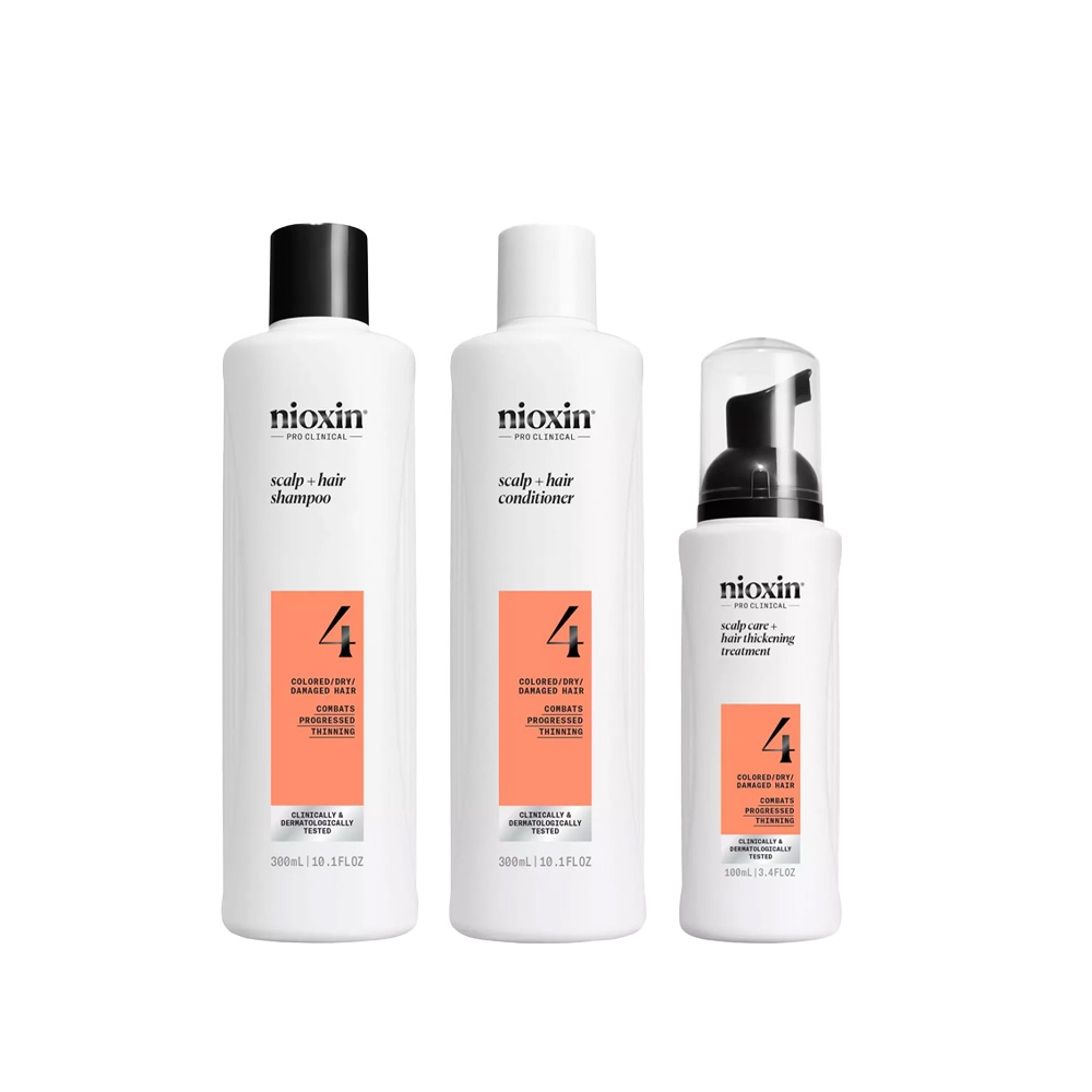 4 Colored Hair with Progressed Thinning Loyalty Kit