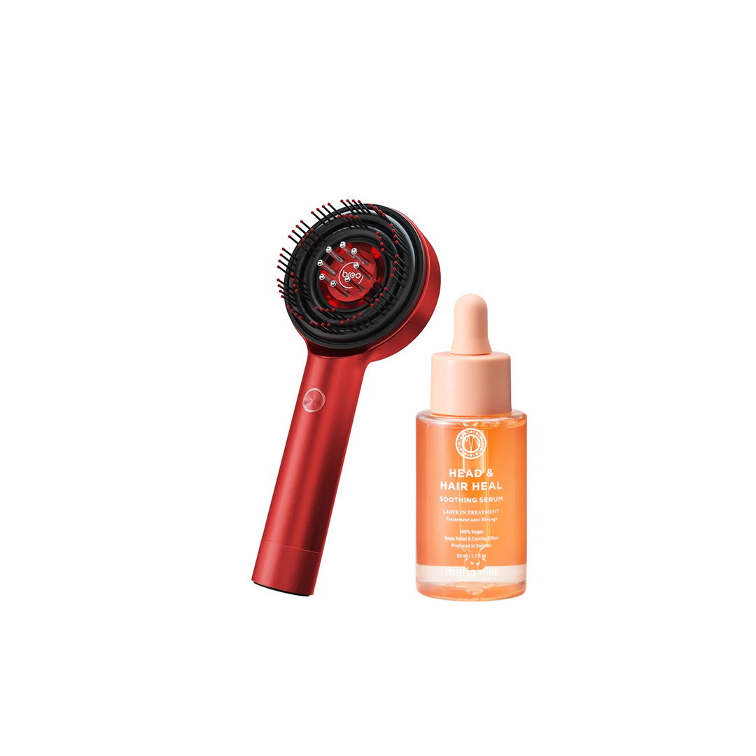 Breo Scalp Massager + Goldwell Anti-Hairloss Serum