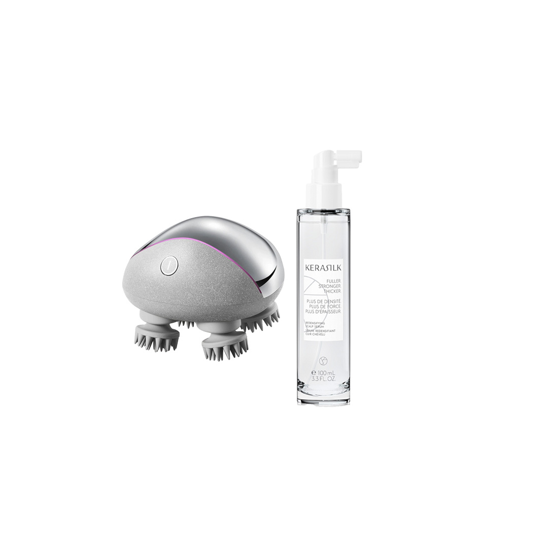 Breo Scalp Massager + Maria Nila Soothing Scalp Serum