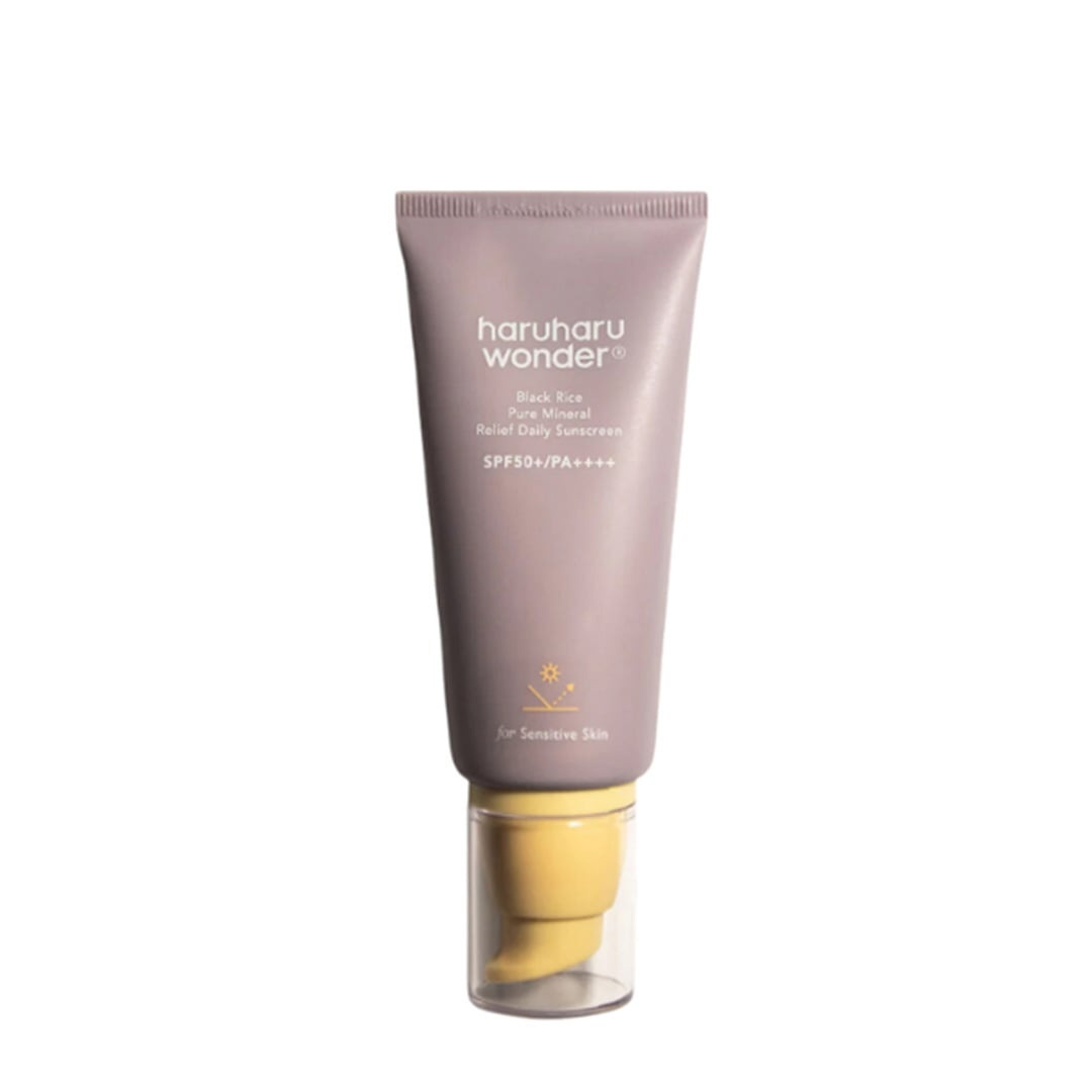 Black Rice Pure Mineral Relief Daily Sunscreen Spf50+
