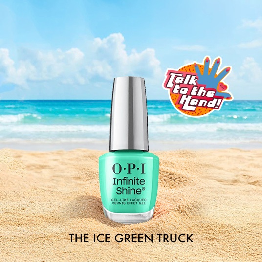 Infinite Shine Long wear lacquer Follow The Ice Green Truck