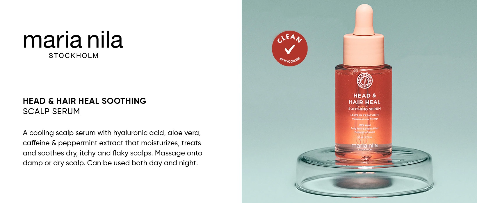 Maria Nila Head & Hair Heal Soothing Scalp Serum