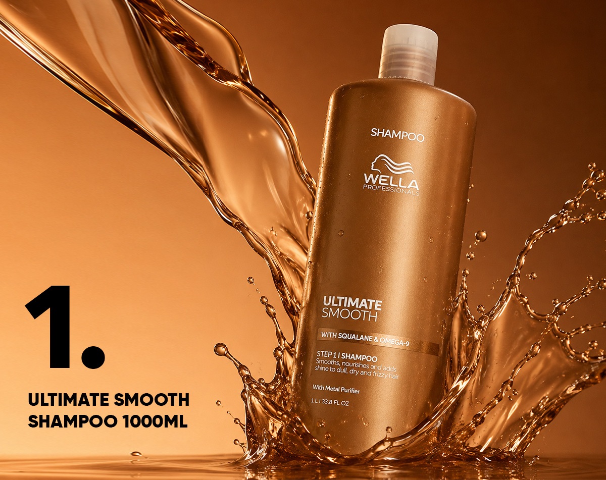 Wella Professionals Ultimate Smooth Shampoo 1000ml