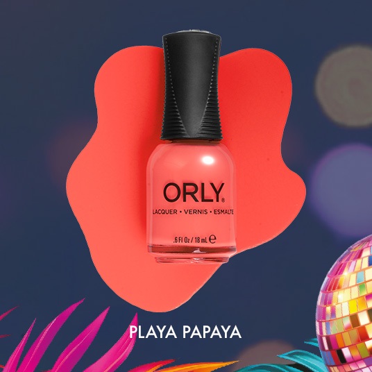 Orly Nail Lacquer Playa Papaya 18ml